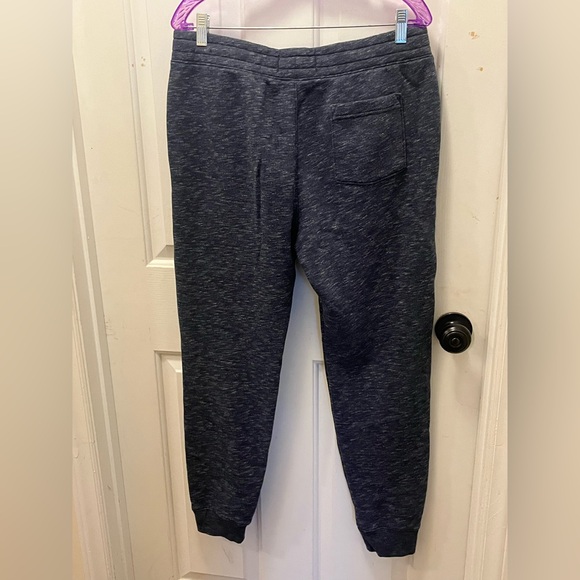 EUC Hollister Menβs Heathered Navy Joggers - Size Large - Picture 3 of 11